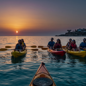 Eclipse en Kayak Doble
